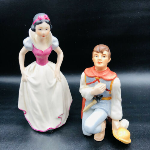 Vintage Goebel Snow White Prince Florian Figurine Disney West Germany Disneyana
