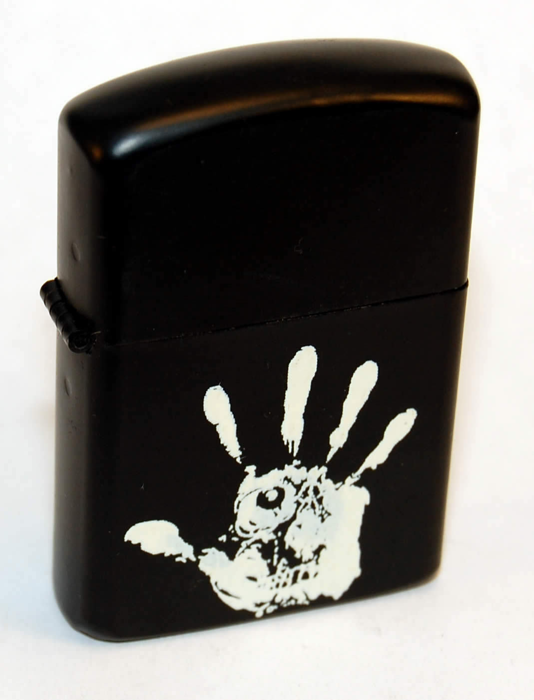 Windproof Lighter Pushead New Old Stock Hand Of Fear Artist For Metallica Rare