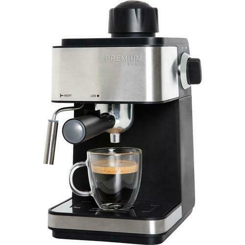 Premium - 3-in-1 Steam Espresso, Cappuccino And Latte Machine 3.5 Bar Pressure