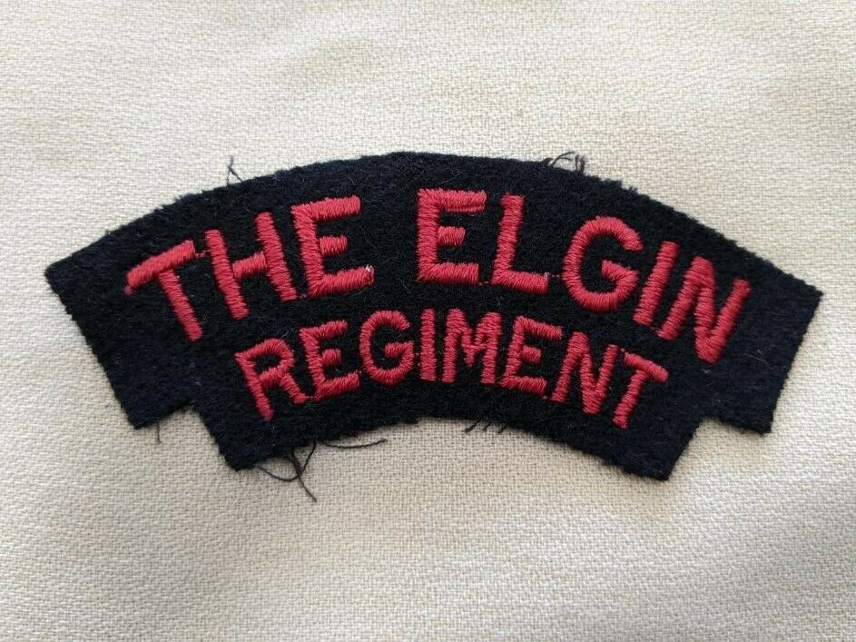 Canadian Elgin Regiment Flash/patch