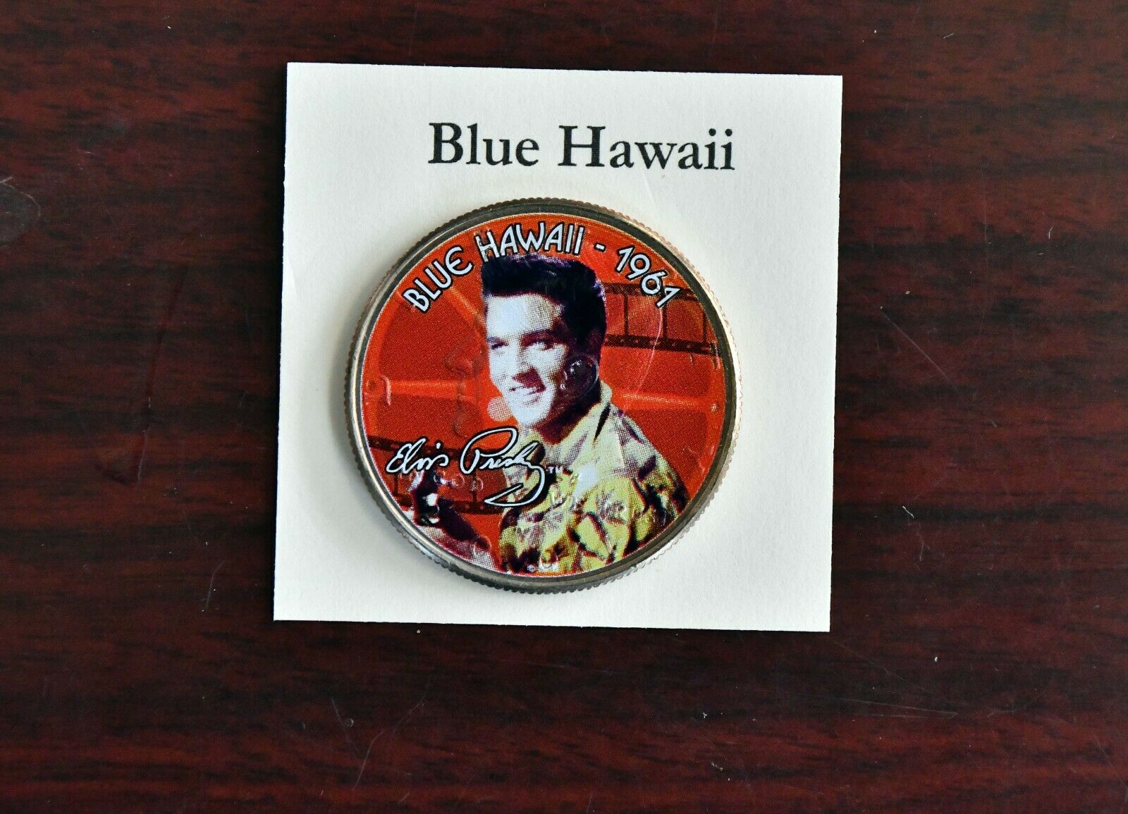 1961 Elvis Presley "blue Hawaii" Movie Collection Kennedy Half Dollar
