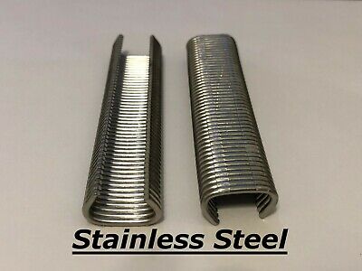 Hog Rings 500pcs 9/16" Stainless Steel *blunt Point* Ring Netting Car Upholstery