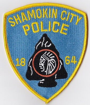Shamokin City Police Patch Pennsylvania Pa