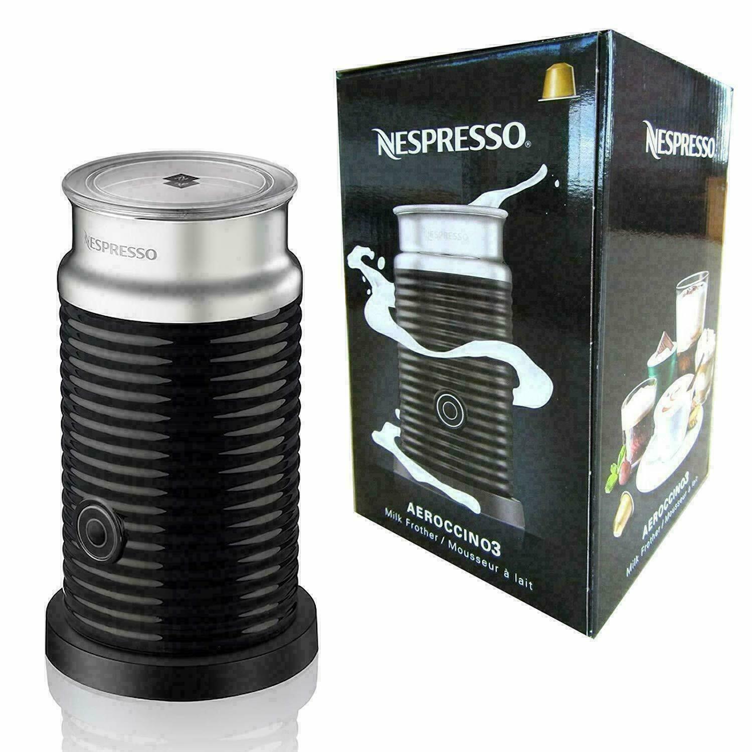 Nespresso Aeroccino3 Milk Frother - 3694-us-bk - Open Box
