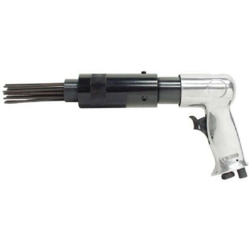 Air Pneumatic Needle Scaler Tool Pistol Grip Rust Slag Corrosion Remover Deburr