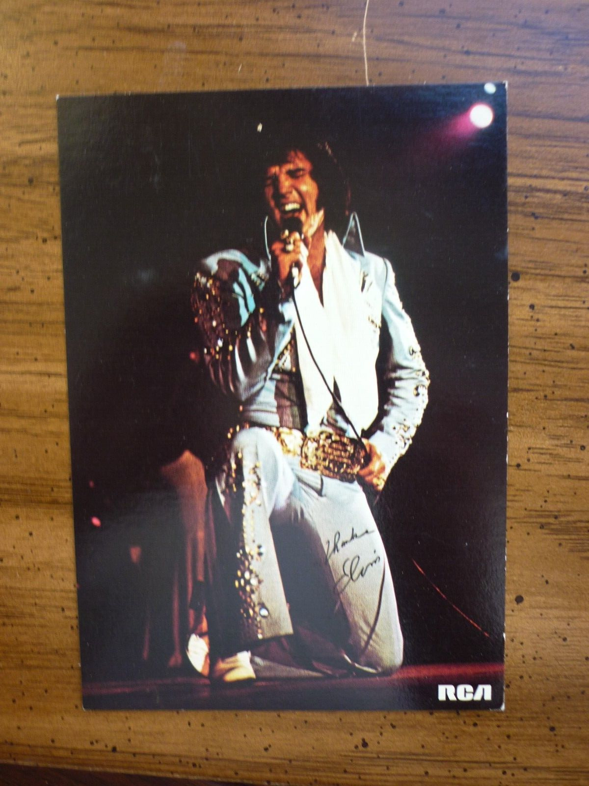 Vintage Elvis Presley Rca Traveltime Postcard Lc-3153 4 X 6