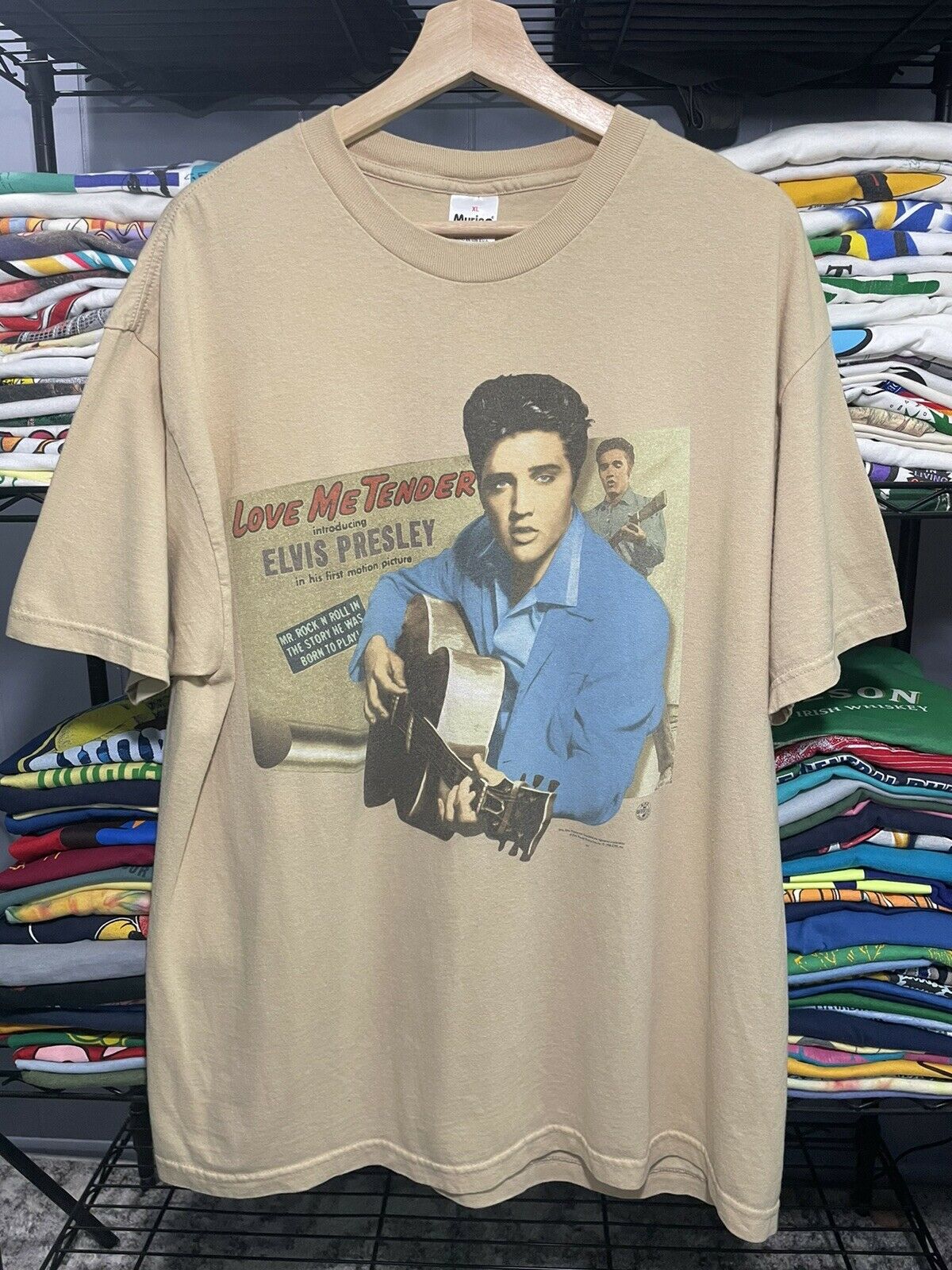 Vintage 1998 Elvis Presley “love Me Tender” Rock & Roll T-shirt