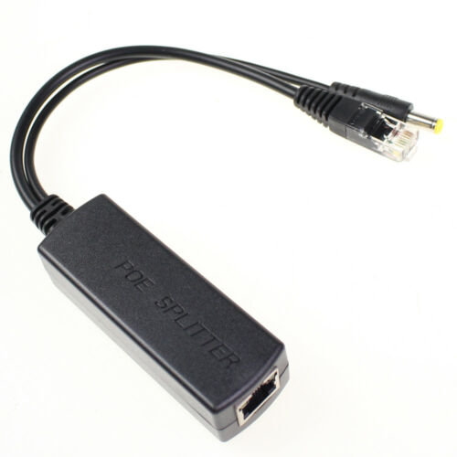 Active Poe Splitter Power Over Ethernet 48v To 12v Compliant Ieee802.3af 15.4w