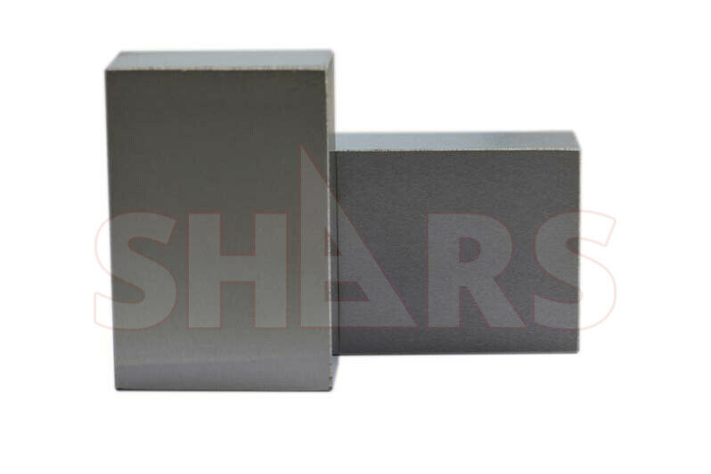 Shars Matched Pair Ultra Precision 1-2-3 123 Block With No Holes Machinist New ^