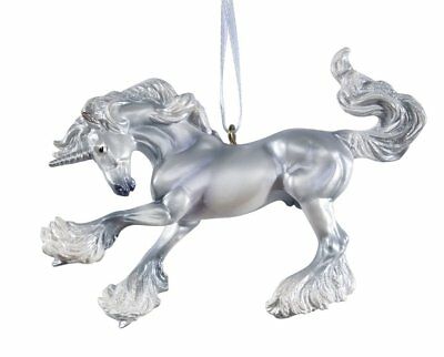 Breyer New* Virgil Unicorn Ornament * Christmas Holiday Gypsy Vanner Model Horse