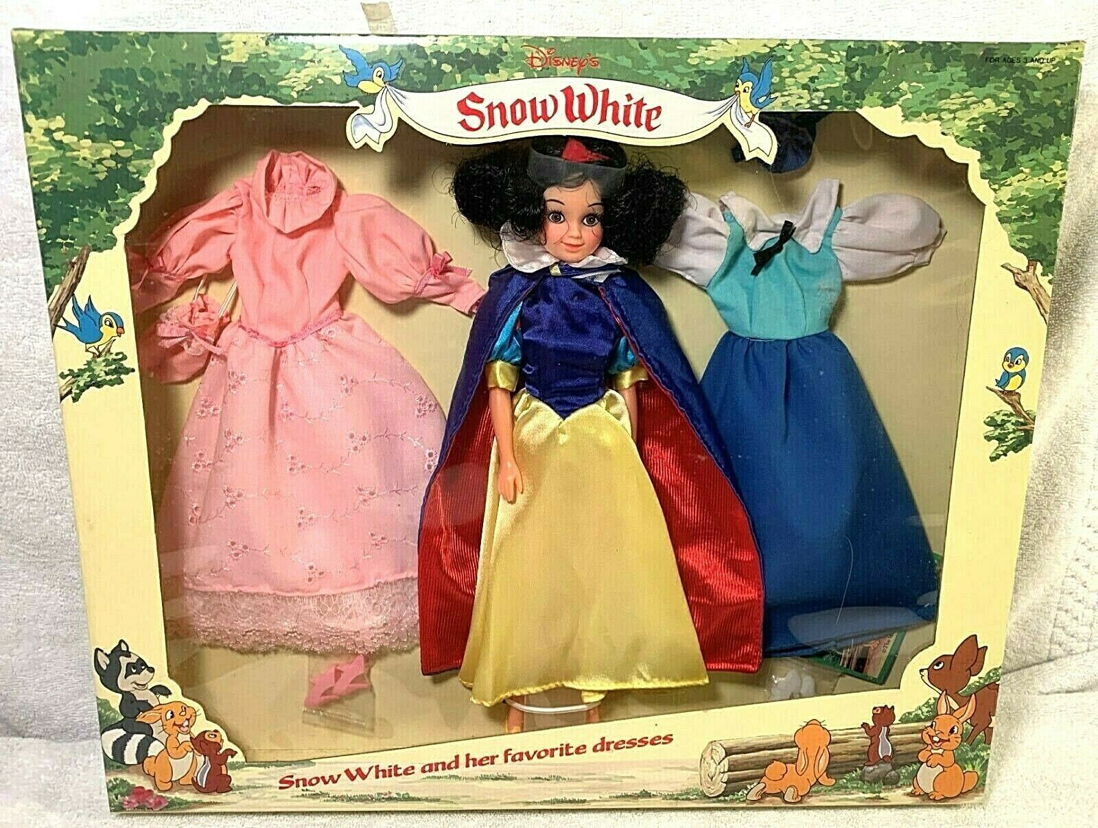 Disney's Snow White And Her Favorite Dresses Doll Read
