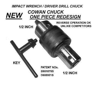 Impact Wrench Accessory, Drill Chuck For Impact Wrench
