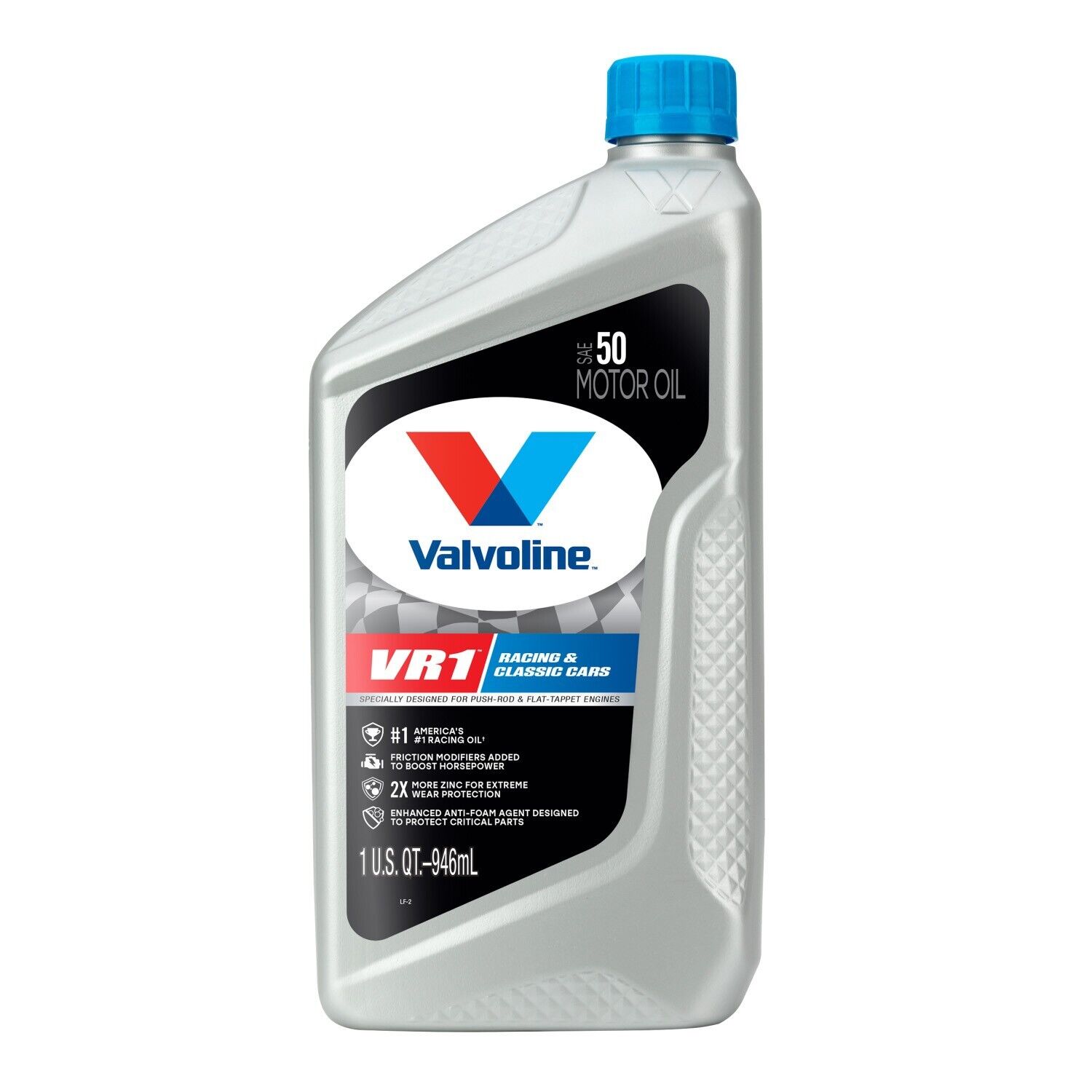 Valvoline Vr1 Racing 50 Conventional Motor Oil 1 Qt
