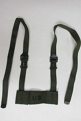 Us Vietnam Era M1956 Canvas Field Butt Pack Adapter Strap Unissued Web Gear Nos