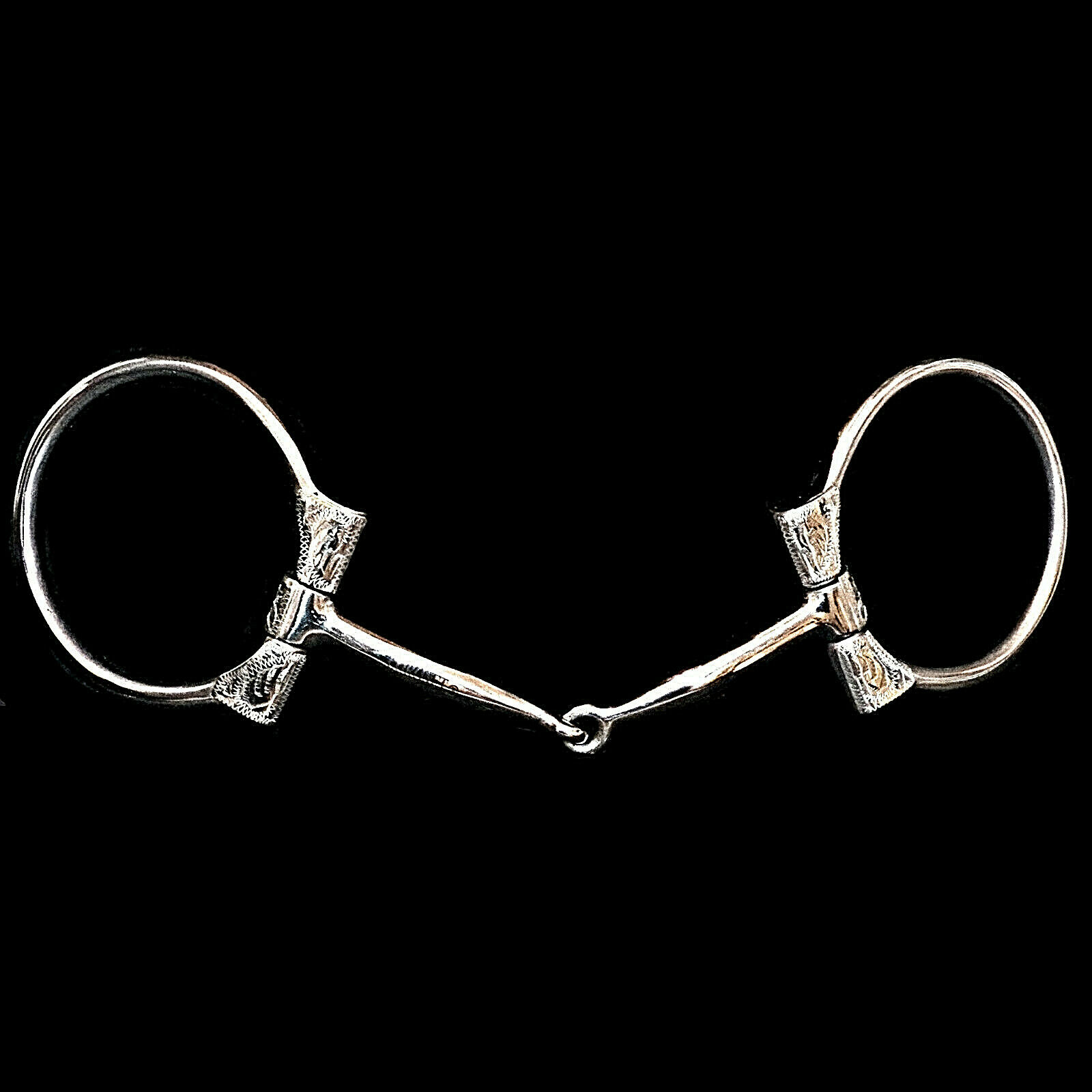 Aqha Legal German Silver Stainless Steel Show Don Dodge D Dee Ring Snaffle Bit
