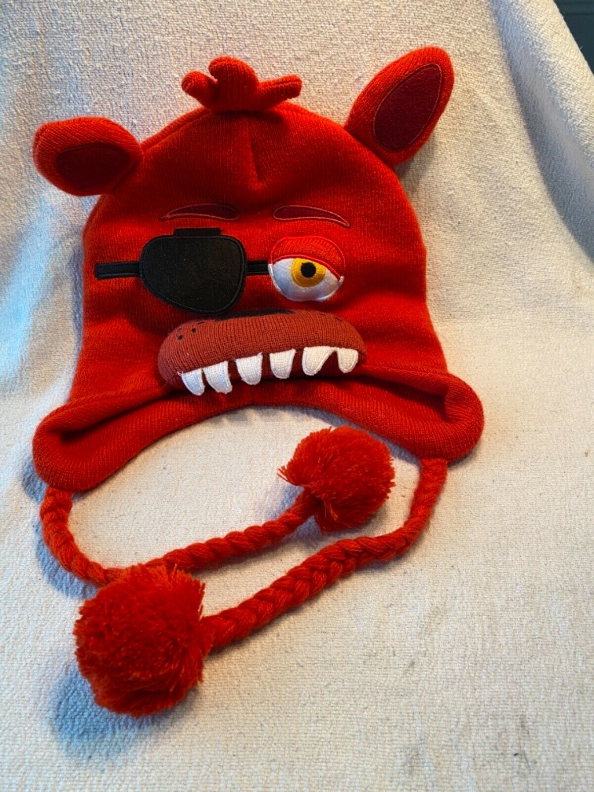 Five Nights At Freddy's-foxy The Pirate Big Face Lapland Hat