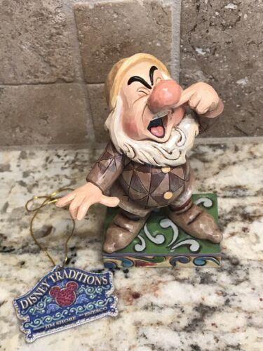 Jim Shore Disney Traditions Showcase “sneezy” New In Box #4013986 2007 Release