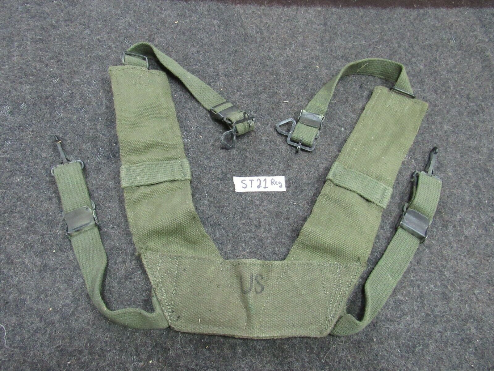 M-1956 Combat Suspenders Vietnam Size Regular (st21)