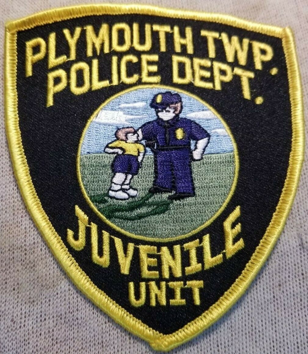 Pa Plymouth Twp. Pennsylvania Juvenile Unit Police Patch