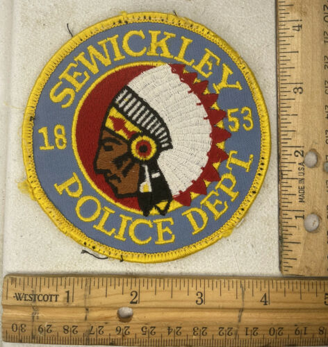 Sewickley Police Department Pennsylvania Shoulder Patch Law Enforcement