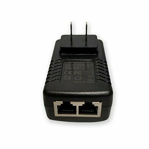 48v 24w Poe Injector Power Over Ethernet Adapter 802.3af Ip Cameras, Voip Phones