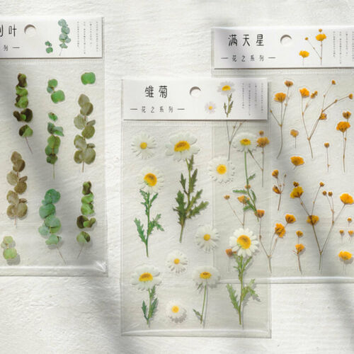 Washi Paper Sticker Cute Floral Plant Decorative Scrapbooking Diy Stickers Craft