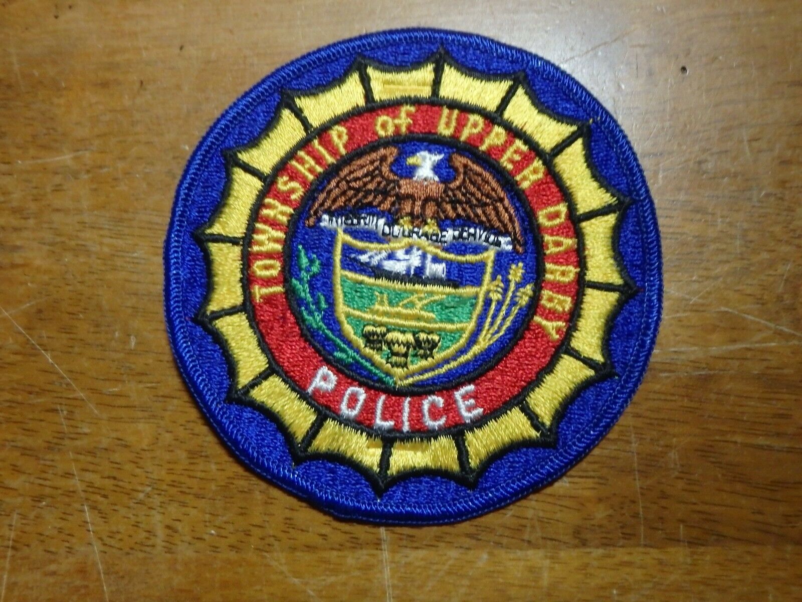 Upper Darby Pennsyvania Police  Department Obsolete Patch Bx Ss#5