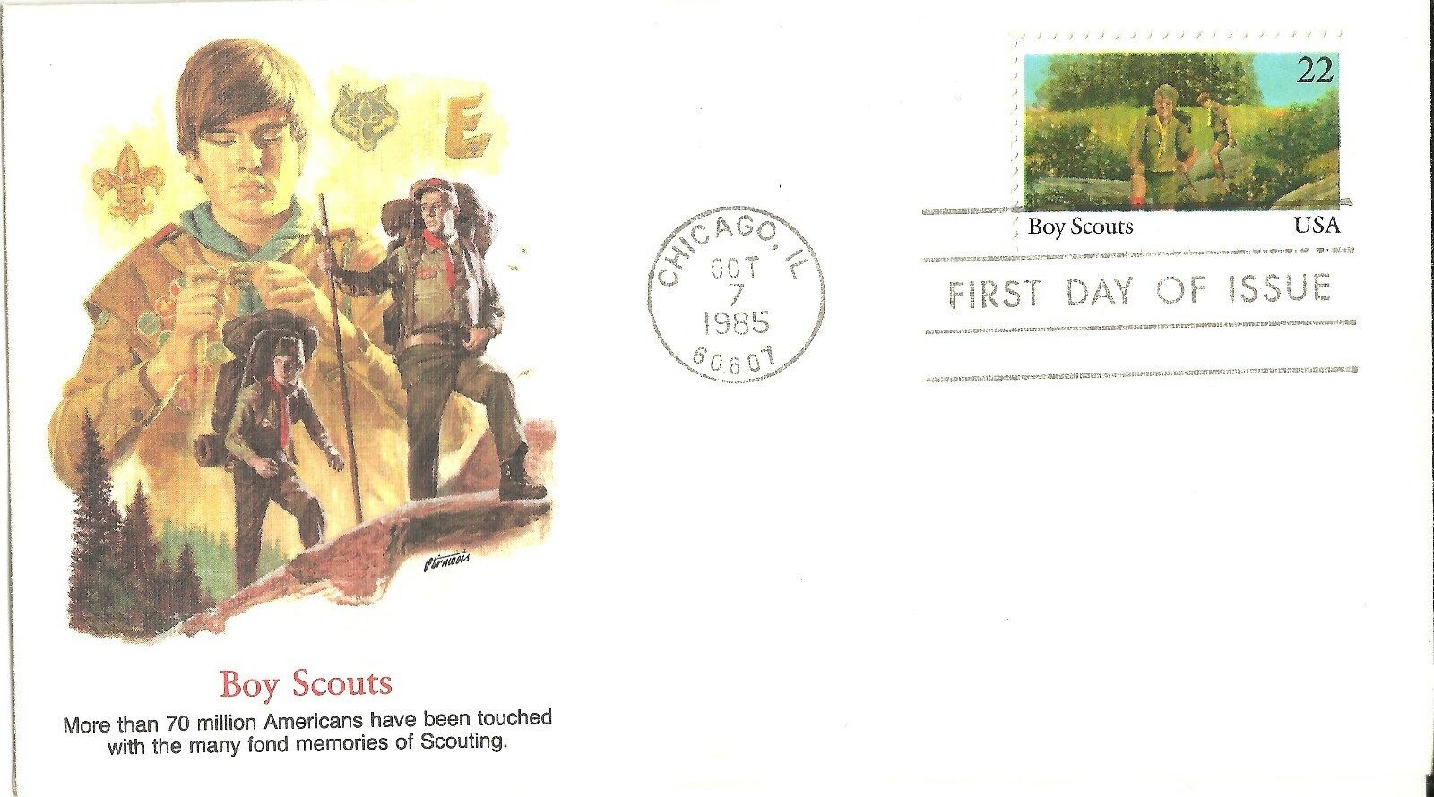 1985 75th Anniversary First Day Cover