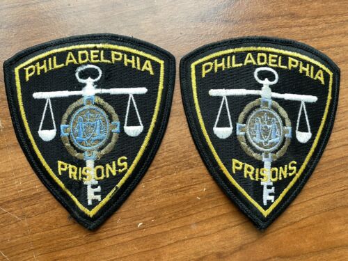Philadelphia Pa Prisons Patch Lot