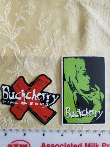 Buckcherry Stickers  2000, 2001. 2ct Vintage